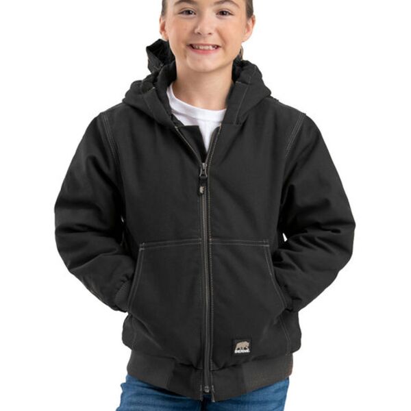 Youth Highland Softstone Duck Hooded Jacket Thumbnail